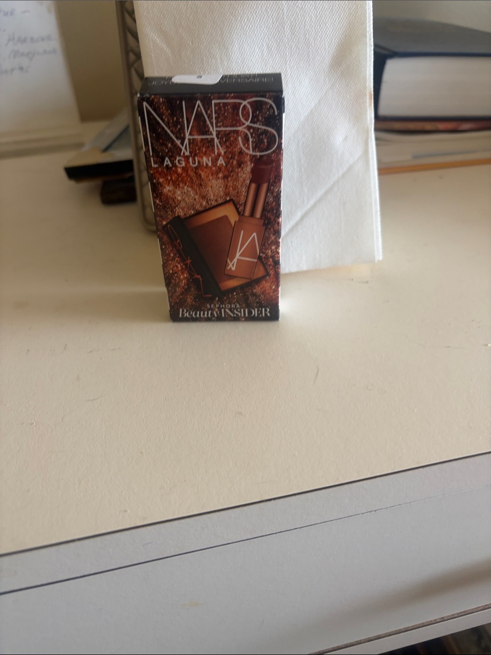 NARS Laguna Bronzer Promotional Box - Brown and Gold